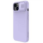 Maska Torbica Nillkin CamShield Silky za iPhone 15 Plus 6.7 ljubicasta slika 2