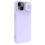 Maska Torbica Nillkin CamShield Silky za iPhone 15 Plus 6.7 ljubicasta slika 3