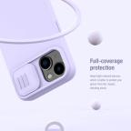 Maska Torbica Nillkin CamShield Silky za iPhone 15 Plus 6.7 ljubicasta slika 9