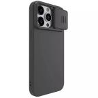 Maska Torbica Nillkin CamShield Silky za iPhone 15 Pro Max 6.7 crna slika 3