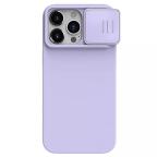 Maska Torbica Nillkin CamShield Silky za iPhone 15 Pro Max 6.7 ljubicasta cena 2500 din slika