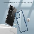 Maska Torbica Nillkin Nature Pro za iPhone 15 Pro Max 6.7 plava slika 4
