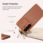 Maska Torbica Nillkin Qin Pro Leather za Samsung S931B Galaxy S25 crna slika 12