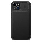 Maska Torbica Nillkin Qin Pro (plain leather) za iPhone 14 Plus 6.7 crna cena 3000 din slika