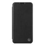 Maska Torbica Nillkin Qin Pro (plain leather) za iPhone 14 Plus 6.7 crna slika 2