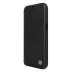 Maska Torbica Nillkin Qin Pro (plain leather) za iPhone 14 Plus 6.7 crna slika 3