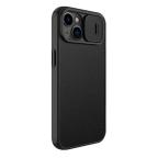 Maska Torbica Nillkin Qin Pro (plain leather) za iPhone 14 Plus 6.7 crna slika 4