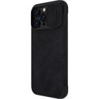 Maska Torbica Nillkin Qin Pro za iPhone 14 Pro 6.1 crna slika 3