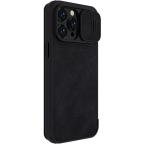 Maska Torbica Nillkin Qin Pro za iPhone 14 Pro 6.1 crna slika 4