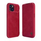 Maska Torbica Nillkin Qin Pro za iPhone 15 6.1 crvena slika 2