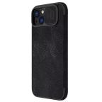 Maska Torbica Nillkin Qin Pro za iPhone 15 Plus 6.7 crna slika 2