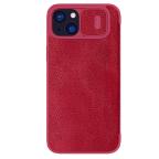 Maska Torbica Nillkin Qin Pro za iPhone 15 Plus 6.7 crvena cena 3000 din slika