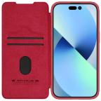 Maska Torbica Nillkin Qin Pro za iPhone 15 Plus 6.7 crvena slika 4