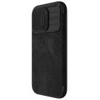 Maska Torbica Nillkin Qin Pro za iPhone 15 Pro Max 6.7 crna slika 2