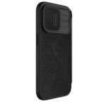 Maska Torbica Nillkin Qin Pro za iPhone 15 Pro Max 6.7 crna slika 3