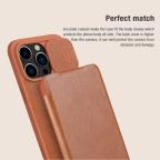 Maska Torbica Nillkin Qin Pro za iPhone 15 Pro Max 6.7 crna slika 12
