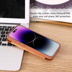 Maska Torbica Nillkin Qin Pro za iPhone 15 Pro Max 6.7 crna slika 14