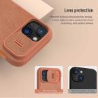 Maska Torbica Nillkin Qin Pro za iPhone 15 Pro Max 6.7 crvena slika 6
