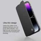 Maska Torbica Nillkin Qin Prop za iPhone 16 6.1 braon slika 7