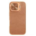 Maska Torbica Nillkin Qin Prop za iPhone 16 6.1 braon slika 12
