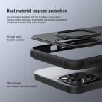 Maska Torbica Nillkin Scrub Pro za iPhone 12/12 Pro 6.1 crna (sa otvorom za logo) slika 5