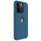 Maska Torbica Nillkin Scrub Pro za iPhone 15 Pro Max 6.7 (sa otvorom za logo) plava slika 3