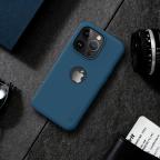 Maska Torbica Nillkin Scrub Pro za iPhone 15 Pro Max 6.7 (sa otvorom za logo) plava slika 12