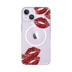 Maska Torbica Print Magsafe za iPhone 13/14 6.1 Kisses cena 2500 din slika