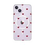 Maska Torbica Print Magsafe za iPhone 13/14 6.1 Red Hearts cena 2500 din slika