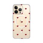 Maska Torbica Print Magsafe za iPhone 13 Pro 6.1 Red Hearts cena 2500 din slika
