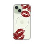 Maska Torbica Print Magsafe za iPhone 15 6.1 Kisses cena 2500 din slika