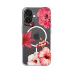 Maska Torbica Print Magsafe za iPhone 16 6.1 Hibiscus cena 2500 din slika