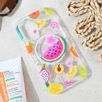 Maska Torbica Print Magsafe za iPhone 16 6.1 Summer Fruits cena 2500 din slika