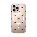 Maska Torbica Print Magsafe za iPhone 16 Pro Max 6.9 Red Hearts cena 2500 din slika