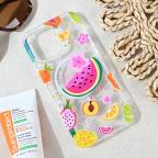 Maska Torbica Print Magsafe za iPhone 16 Pro Max 6.9 Summer Fruits cena 2500 din slika
