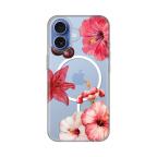 Maska Torbica Print Magsafe za iPhone 17 6.3 Hibiscus cena 2500 din slika