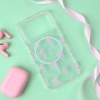 Maska Torbica Print Magsafe za iPhone 17 Pro 6.3 Cute Bow cena 2500 din slika