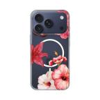 Maska Torbica Print Magsafe za iPhone 17 Pro 6.3 Hibiscus cena 2500 din slika