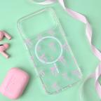 Maska Torbica Print Magsafe za iPhone 17 Pro Max 6.9 Cute Bow cena 2500 din slika