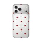 Maska Torbica Print Magsafe za iPhone 17 Pro Max 6.9 Red Hearts cena 2500 din slika
