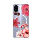 Maska Torbica Print Magsafe za Samsung A075F Galaxy A07 Hibiscus cena 2500 din slika