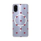 Maska Torbica Print Magsafe za Samsung A075F Galaxy A07 Red Hearts cena 2500 din slika