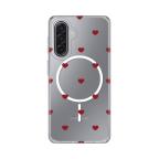 Maska Torbica Print Magsafe za Samsung A175F Galaxy A17 Red Hearts cena 2500 din slika