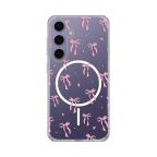 Maska Torbica Print Magsafe za Samsung S921B Galaxy S24 Cute Bows cena 2500 din slika