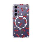 Maska Torbica Print Magsafe za Samsung S921B Galaxy S24 Cute Cherries cena 2500 din slika