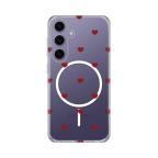 Maska Torbica Print Magsafe za Samsung S921B Galaxy S24 Red Hearts cena 2500 din slika
