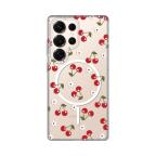 Maska Torbica Print Magsafe za Samsung S938B Galaxy S25 Ultra Cute Cherries cena 2500 din slika