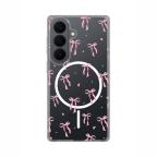 Maska Torbica Print Magsafe za Samsung S941B Galaxy S26 Cute Bows cena 2500 din slika