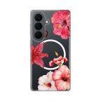 Maska Torbica Print Magsafe za Samsung S941B Galaxy S26 Hibiscus cena 2500 din slika