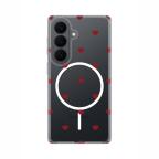 Maska Torbica Print Magsafe za Samsung S941B Galaxy S26 Red Hearts cena 2500 din slika